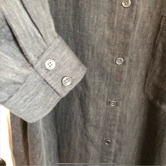 WM VINCE Grey Cotton Wool
Blend Shirt - Picture 3 of 7